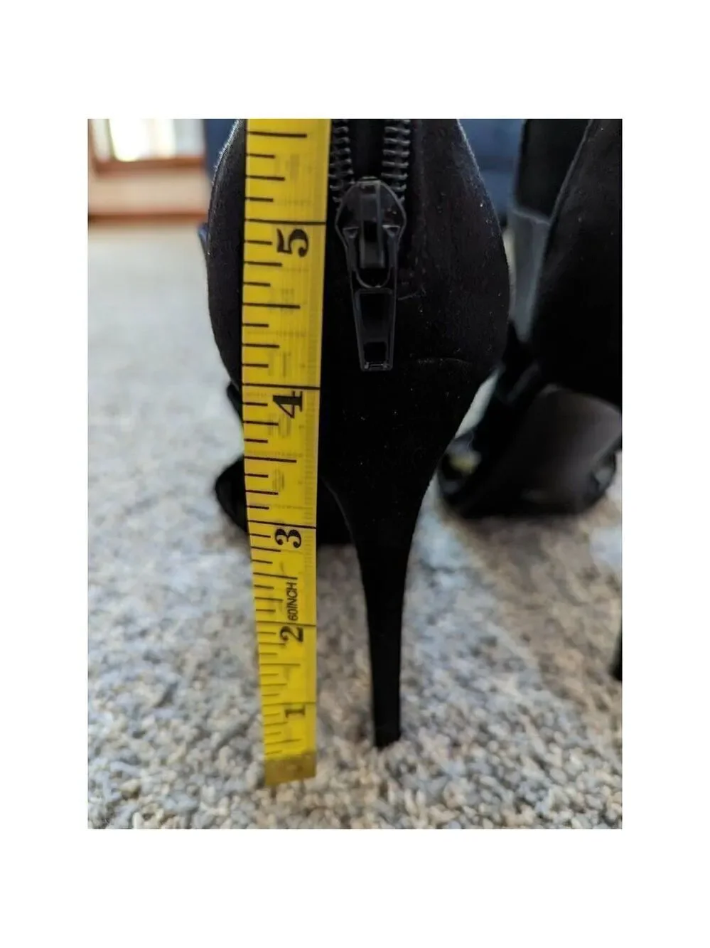 Steve Madden Women's Black Suede High Heels Size 7
